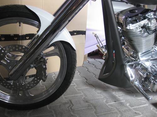 Frontfender bis 130er - , harley
