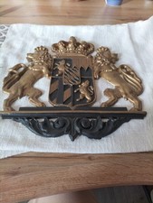 Bayern Wappen  Relief Löwe
