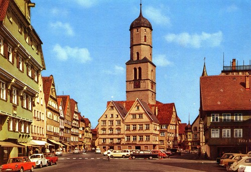 Biberach riss marktplatz vw - ak, biberach/riss,marktplatz,vw