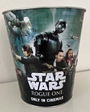 STAR WARS ROGUE ONE, METALL POPCORN EINER, BUCKET, 3D-PRINT