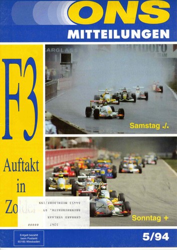 Ons mitteilungen 5 - mitteilungen, 5/1994
