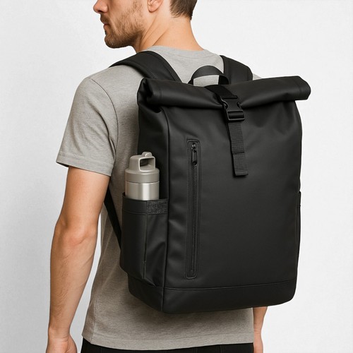 Wasserfester roll top rucksack - wasserfester, roll-top