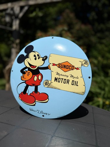 Emailleschild auto oldtimer - auto,
