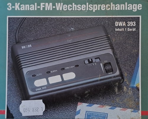 3-Kanal-FM-Wechselsprechanlage