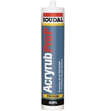 1x 310ml SOUDAL Acryrub PRO P