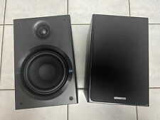 Regallautsprecher Kenwood 2 x 50 W 6 Ohm schwarz Kompaktboxen Surround Effektspe