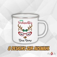 Personalisierte Emaille Tasse