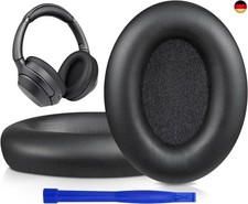 SOULWIT Proteinleder Ersatz Ohrpolster für Sony WH-1000XM3 (WH1000XM3) 