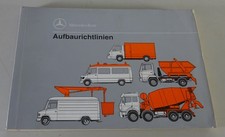 Handbuch Aufbaurichtlinien Mercedes Benz LKW / Transporter T1 T2 Stand 02/1994