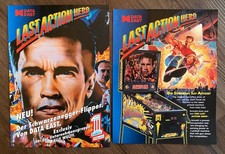 Data East Last Action Hero / 2 Flyer (deutsch + US) / Flipper Pinball