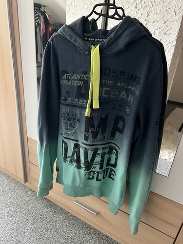Camp david pullover türkis - camp,