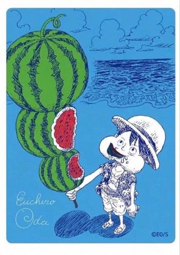 Luffy watermelon 2026 promo - luffy,