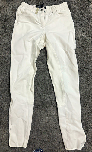 Damen turnier reithose - damen, weiß