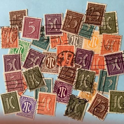 Briefmarken deutsches reich - briefmarken,