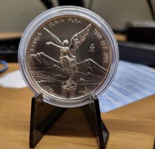 1998 MEXICO Mexiko Argento Silver Silber FREIHEIT 1 Oz .999