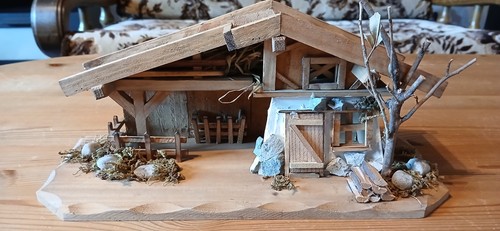 Krippe weihnachten holz wie - weihnachten,