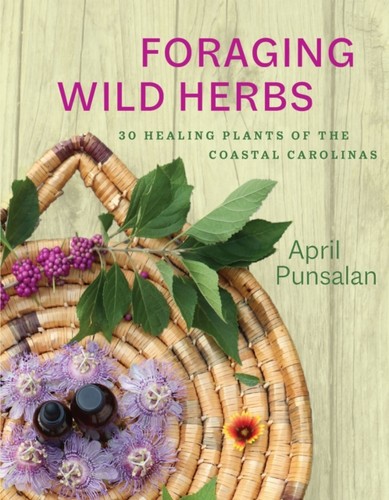 Foraging wild herbs april - by,