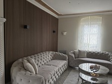 2x 230cm  4 sitzer Sofa