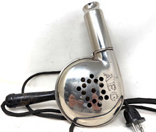 AEG Fön Haartrockner Chrom Gehäuse ALT FUNKTIONSTÜCHTIG vintage