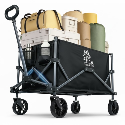 100l klappbarer handwagen - 100l,