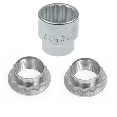 Mutter achsmutter - 2x,