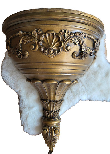 Wandregal wandkonsole gold - wandregal,