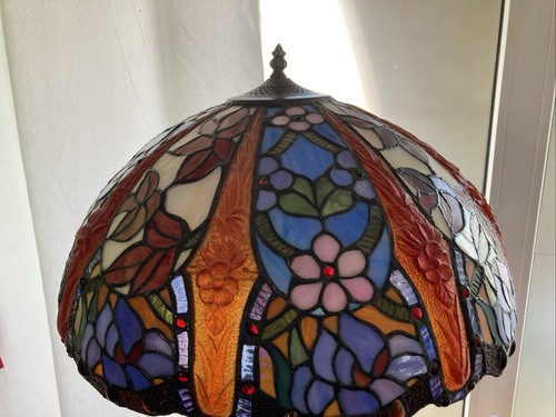 Große tiffany style lampe - große,