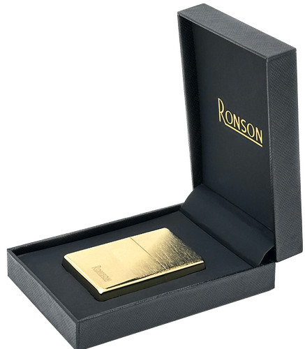 Ronson gold brushed - gold,