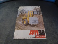 Altes Prospekt zu dem Sambron