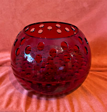 Velou Vase, für Blumen, Trockengestecke zum selbstgestalen, rot