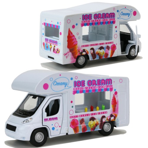 Modellauto eiswagen 12cm ice - modellauto,