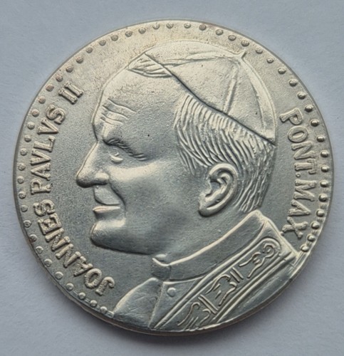 Gedenkmedaille papst johannes - papst,