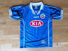 F.C. Hansa Rostock Jako Heimtrikot Kia 2000 /01 / 02 FC Gr. S Trikot Blau Nr. 99