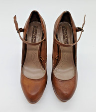 🖤 ZARA High Heels Mary Jane – Braun, 11 cm Absatz, elegant.