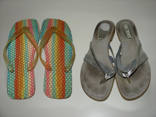 Paar badeschuhe flip flops - 2,