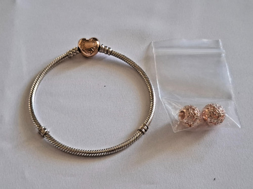Silber 925 pandora armband - 4,