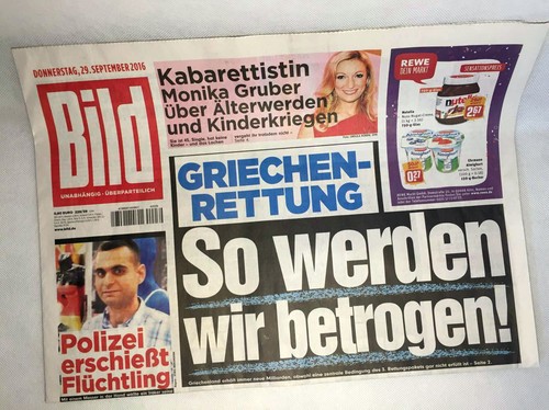 Bildzeitung 2016 - bildzeitung,