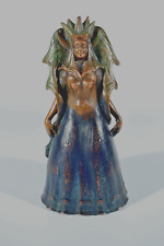 Ernst FUCHS Skulptur Bronze Les Beaux Arts- Königin der Nacht - signiert