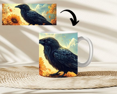 Kaffeetasse rabe mit - kaffeetasse,