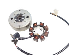 ER1. Jinlun JL50QT-5 Baotian Benzhou Lichtmaschine Stator Rotor Polrad