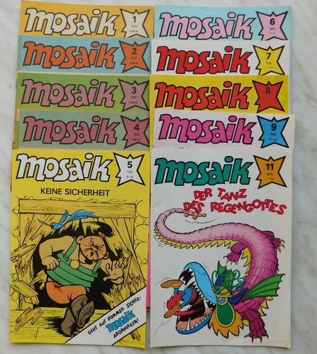 Mosaik abrafaxe jahrgang 1990 - mosaik,