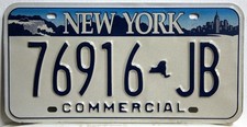 New York Nummernschild USA