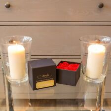 4 Rot Rosen Flower Box