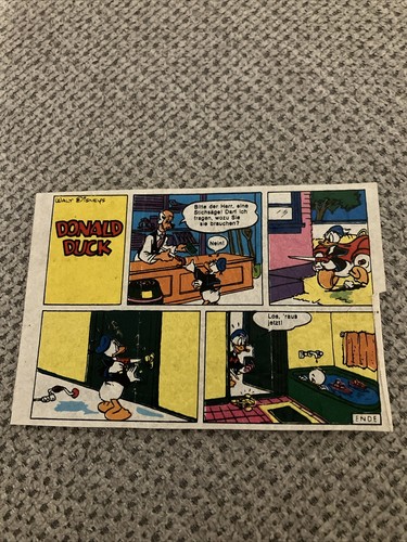 Kaugummibild donald duck - kaugummibild,