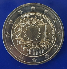 2 Euro 2015 Deutschland   30 Jahre EU Flagge   unz