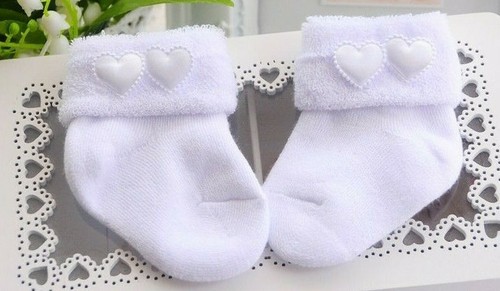 Socken weiße baby - socken,