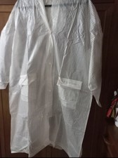 Retro PVC Regenmantel Plastik