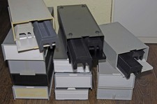 Dia Magazine Aufbewahrungsboxen,  stapelbar, mit Universalmagazinen für KB-Dias