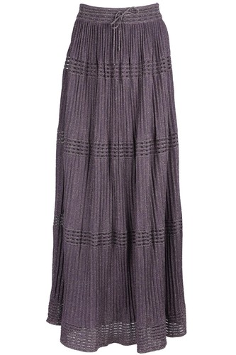 Missoni maxirock lila häkel - missoni,