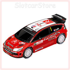 Carrera GO 61049 Citroen C4 WRC "No.1 Loeb" Rally 2007 1:43 Slotcar Auto Plus